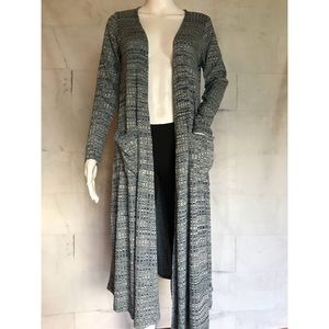 Lularoe Blue Striped Sarah Duster